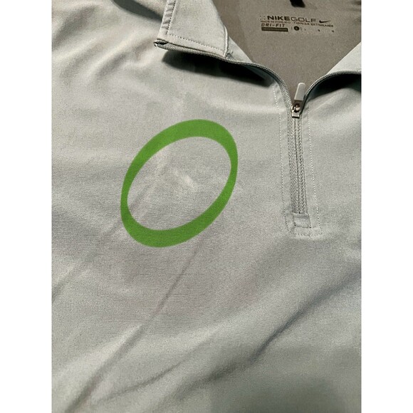 Nike Golf Dri Fit Jacket 1/4 Zip Mens Large Gray Pullover NFL Football Chargers - Picture 5 of 10